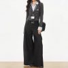 Fake two-piece top design and temperament spliced ​​top spring commuting